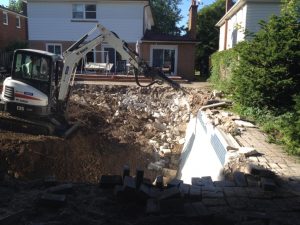 Oshawa Swimming Pool Demolition