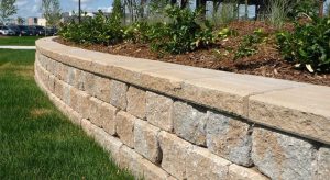 Port Hope Retaining Wall Installation